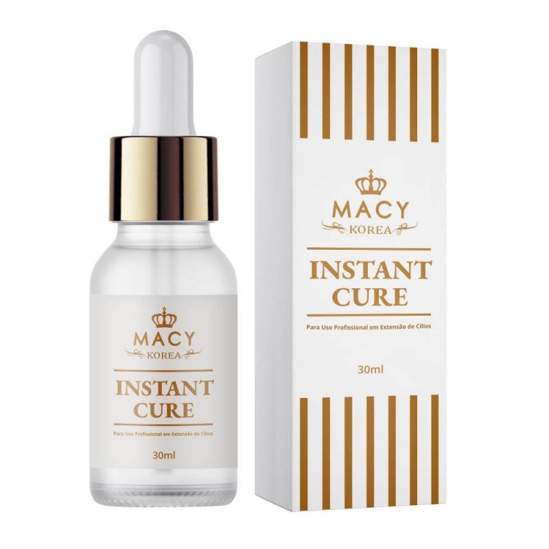 Finalizador para extensiones de pestañas instant cure